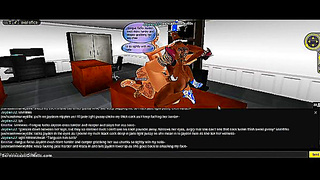 IMVU Anime Vixens Ignite Steamy 3D Threesome Fantasies with Lustful Fire