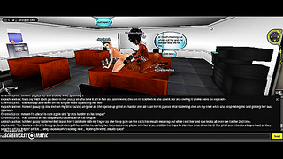 IMVU Icons Unite in Epic 3D Hentai Threesome Under Starlit Cosmos