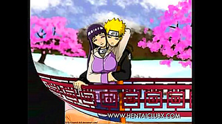 Naruto Hinatas Secret Tryst Ignites Hot Passion Under Moonlight