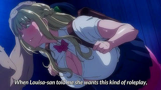 Blonde Beauty Impaled on Thick Rod for Explosive Orgasm – Hot Hentai Action