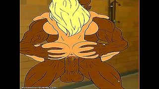 Cheer Coach Tempted by Huge Dick in Hot Hentai Fantasy