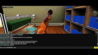 Anime Beauty Embraces Double Pleasure with Steamy Showers in Virtual Realm