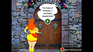 Tits Out Christmas: Nintendo Girls Join Santas Steamy Three-Way Fiesta