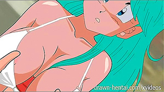 Bulmas Hot Tryst Unleashed in Dragon Ball Z Hentai Adventure – Sensual Trio Action