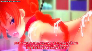 Redheaded Milf Seduces Nave Hero in Hot Hentai Tryst