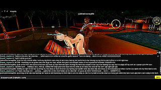 Stunning 3D Beauty Rides Hard for Mind-Blowing Anal Climax Creampie