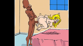 Voluptuous Hentai Beauty Impaled on Thick Dick for Creampie Bliss
