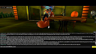 Sultry 3D Anime Vixen Seduces Gamer Into Hot Rendezvous Along Tokyo Beach