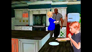 Milf Craves Double Trouble: Hot Animated Romance with Fearless Lovers