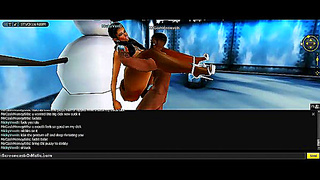 Busty Nicky V Embraces Steamy Gaming Nights in Animated Fantasy Realm