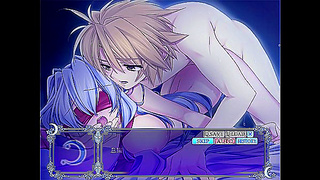 Sena Amamiya Seduces Under Moonlight in Sultry Hentai Fantasy