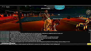 Anitas Sultry Beach Encounter – Wild 3D Hentai Fun in IMVU Paradise