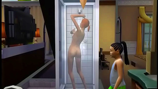 Hentai SIM Shy Seduction Leads to Hot Shower Romance Ecstasy
