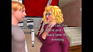 Blonde Bombshell Meets Burly Lover in Hot Hentai Tryst