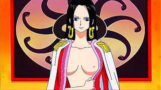Boa Hancocks Seductive Dance Ignites Forbidden Desire in One Piece Tale