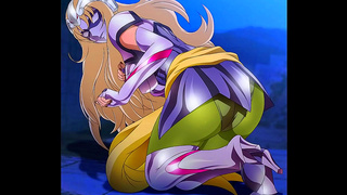 Yunas Hot Aqua Battle Turns Passionate in Saint Seiya Omega Fantasy