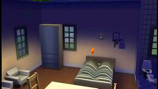 Lesbian Sims Spark Forbidden Desire in Sultry Animation Adventure