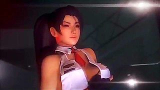 Kunoichi Seduced by Samurai Warriors in Steaming 3D Hentai Tryst