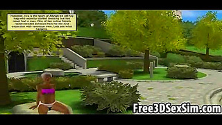 Ebony Beauty Dominates Horny Crowds in Steaming Park Orgy – Hot Hentai Action