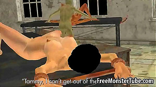 Short-Haired Temptress Seduces Immortal Warrior in Steamy Hentai Tryst