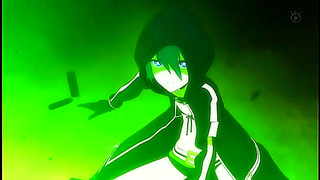 Fiery Clashes Fuel Burning Lust in Black Rock Shooters Hot Animation