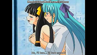 Anime Beauty Teases Mate with Hot Blowjob Steamy Ride