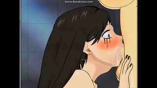Futanari Goddess Devours Cock in Wild Blowjob Fantasy Scene
