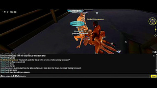 Nicky V Succumbs to Temptation in Hot 3D Hentai Gangbang Fantasy
