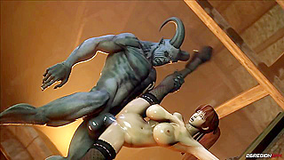 Kasumi Surrenders to Dark Desire in Fiery Demon Romance Hentai Tale