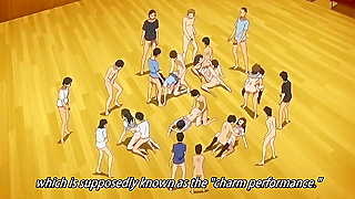 Schoolgirls Drama Club Turns Hot in Forbidden Gymnasium Encounter