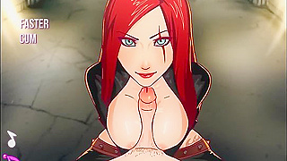 Katarinas Busty Curves Bring Fiery Pleasure in Steamy Hentai Encounter