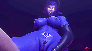 Sultry Demoness Conjured in Ritual for Fiery Forbidden Tryst