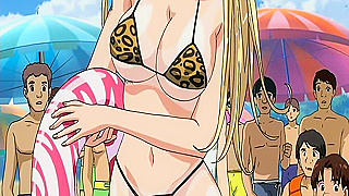 Blonde Bombshell Gets Wild Public Ride on Sun-Drenched Beach Sand