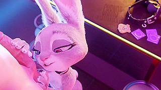 Judy Gets Wild in Steaming Zootopia Encounter with Explosive Finish
