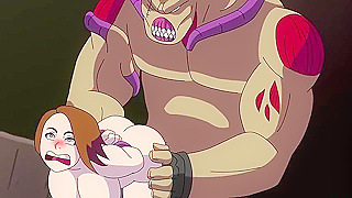 Jill Valentine Ravaged by Dual Tentacles from Nemesis in Steamy Hentai Encounter