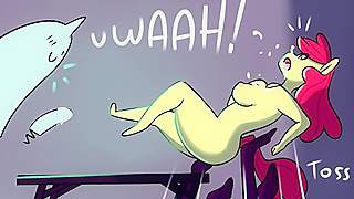 Pony Girl Rides Savage Dildo Ride in Hot Hentai Pleasure Storm
