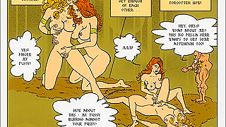 Passionate Redhead Sultry Blonde Ignite Forbidden Lust in Hot Lesbian Tryst