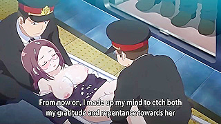Graduation Night Temptation: Senseis Steamy Train Encounter Unleashed