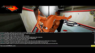 IMVU Beauties Collide in Hot 3D Sci-Fi Tryst Full of Passion