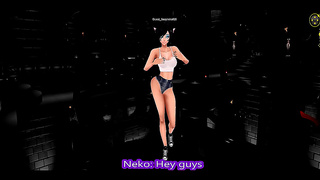 Neko Babe Seduces Lover in Hot 3D Anime Tryst for IMVU Fantasy Fun