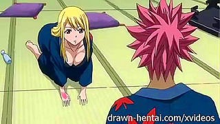 Natsu Takes Lucy on Wild Ride Under Moonlight in Hot Dragon Roar Fantasy