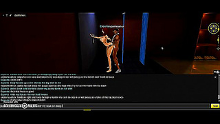 Steamy Shower Solace: Busty 3D Babe Explores Ecstasy Alone Under Hot Water