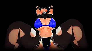 Alluring Anime Vixen Tempts Fate with Sensual MMD Dance Performance