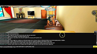 Goddess Rules IMVU Desires in Hot 3D Hentai Bedroom Encounter