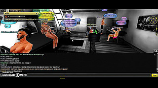 West Side Heat: IMVU Lovers Ignite in Wild 3D Hentai Threesome frenzy