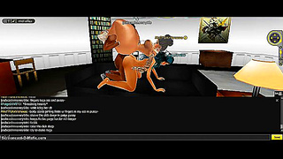 Paiges Hot 3D Anime Threesome Fantasy with Virtual Loverboys – IMVU Nights