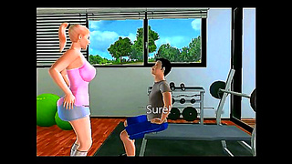 Blonde MILFs Hot Workout Takes a Wild Turn with Ron Jeremy in Epic Hentai Encounter