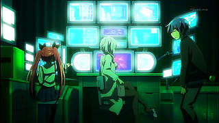 Otaku Boys Flirt Turns Hot as Shy Student Succumbs to Desire