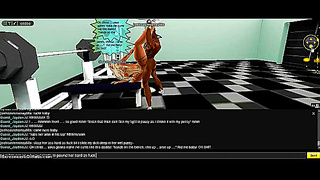 Virtual Gains Hot Desires Collide in Steamy 3D Hentai Fitness Fantasy