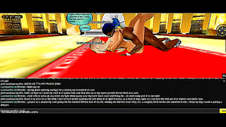 Blonde Beauty Dominates in Hot 3D Hentai Sex Fantasy